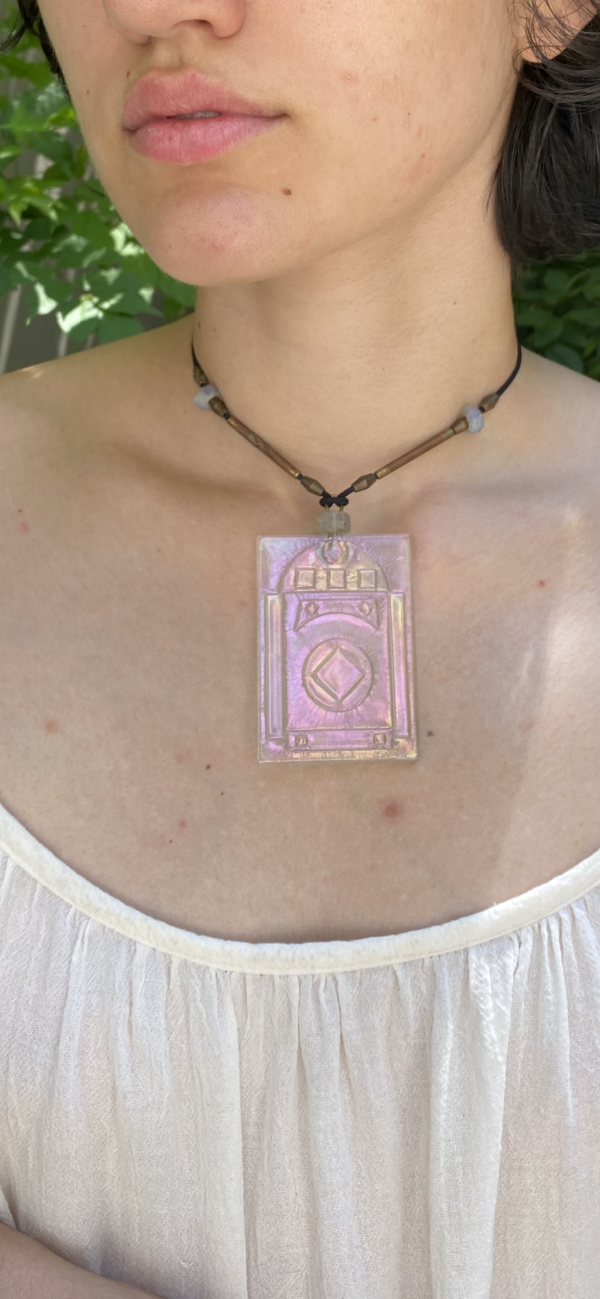Vintage Higgins Glass Necklace Vintage Higgins Glass Necklace