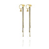 Marie Laure Chamorel Antique Earrings With Chain - Gold Fill - Thumbnail 1