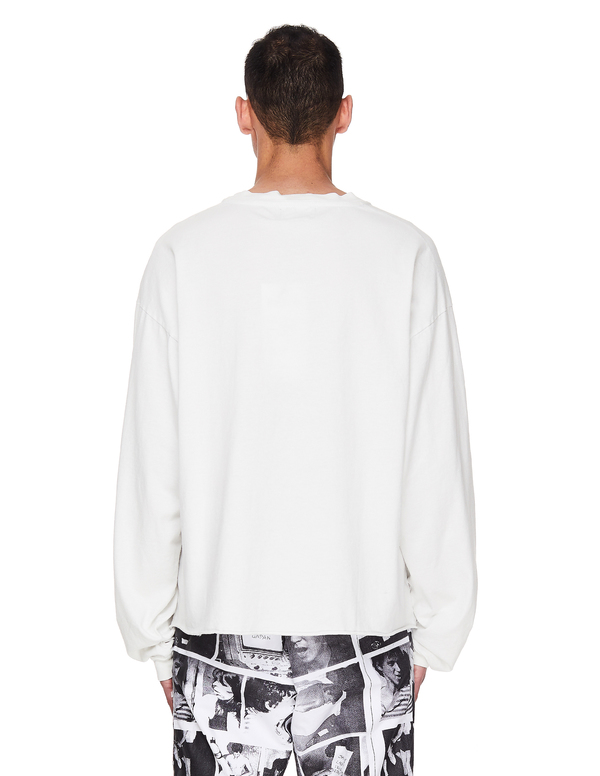 Enfants Riches Deprimes White E.R.D Printed Longsleeve | Garmentory