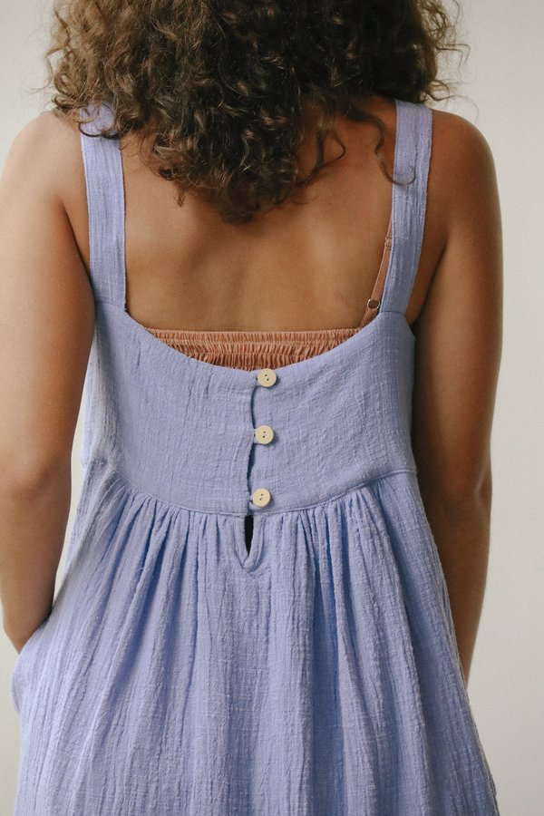 at Dawn. Ruffle Balloon Dress