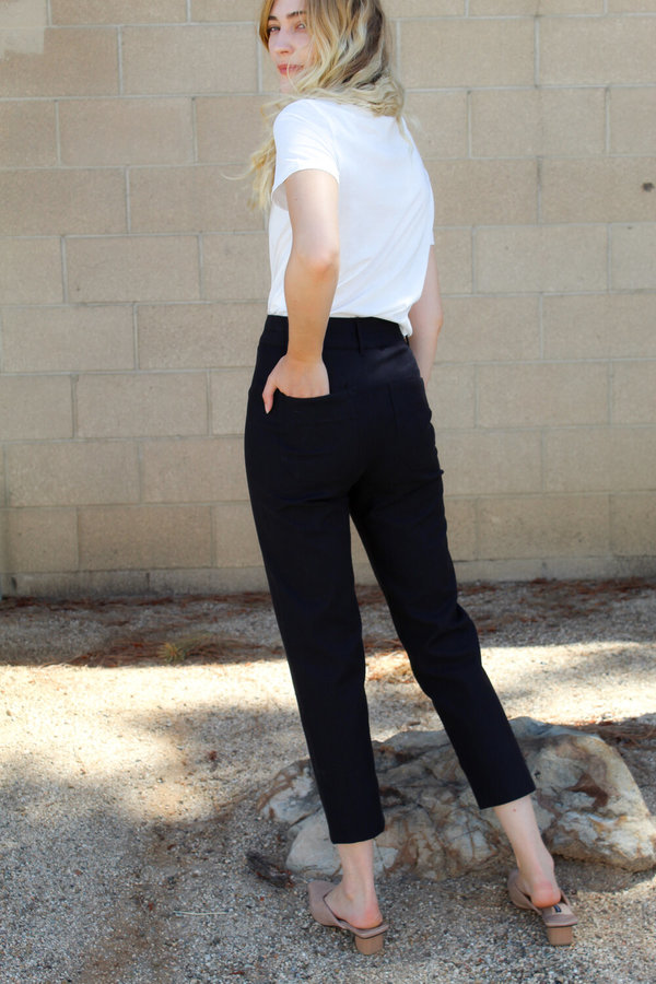 Maria Stanley Skinny Luna Pant - Noir Maria Stanley Skinny Luna Pant - Noir
