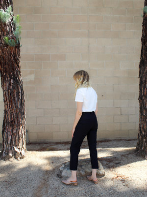 Maria Stanley Skinny Luna Pant - Noir Maria Stanley Skinny Luna Pant - Noir