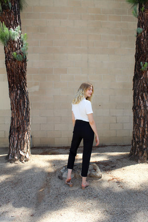 Maria Stanley Skinny Luna Pant - Noir Maria Stanley Skinny Luna Pant - Noir
