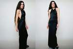 Bevza Abla Dress - Black - Thumbnail 8