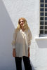 AMOMENTO Silky Shirt - Cream - Thumbnail 2