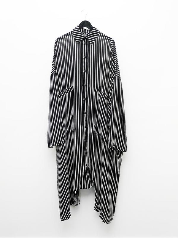 69 Big Button Up One Piece - Stripes