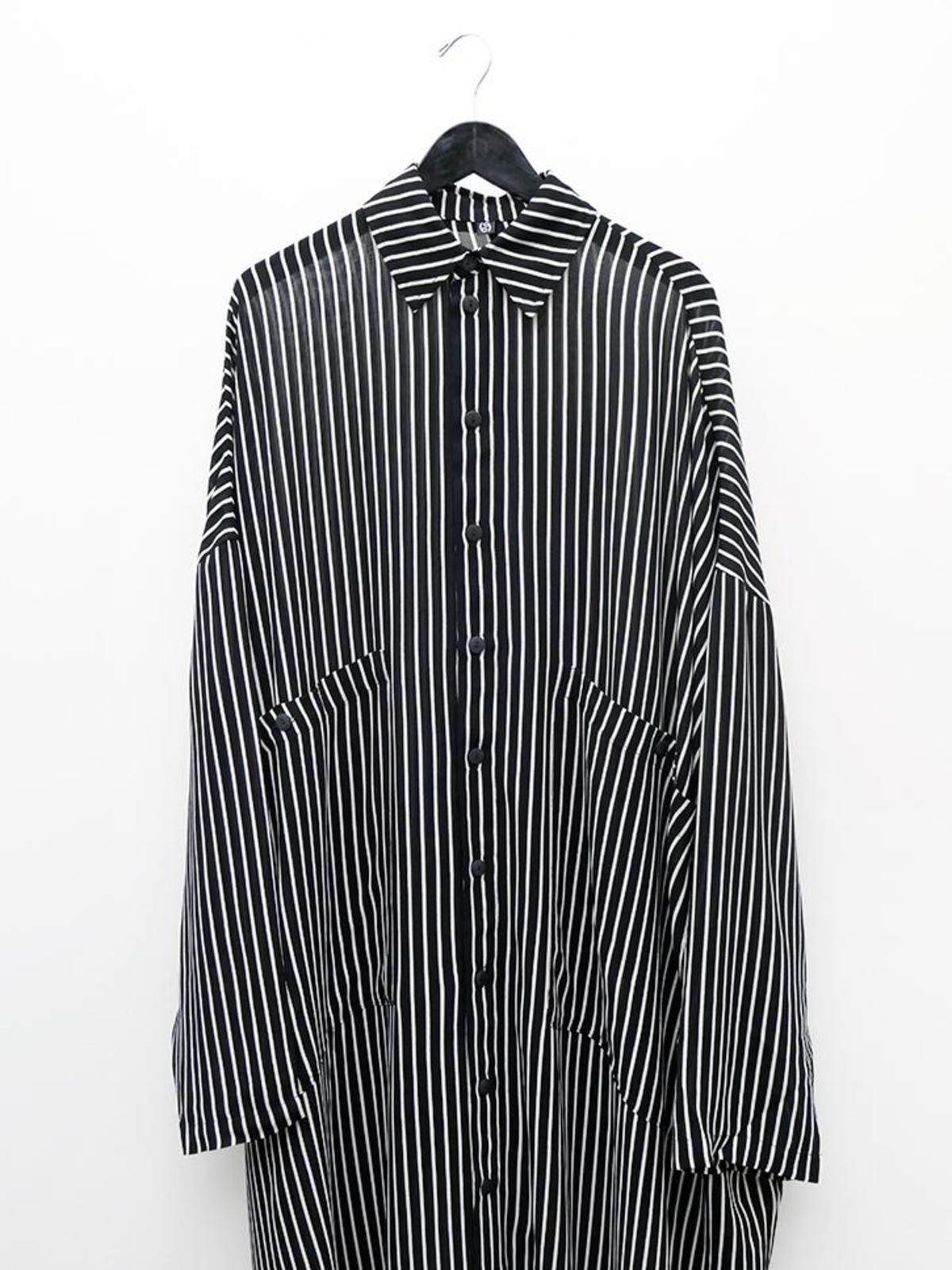 69 Big Button Up One Piece - Stripes - Image 7 of 8