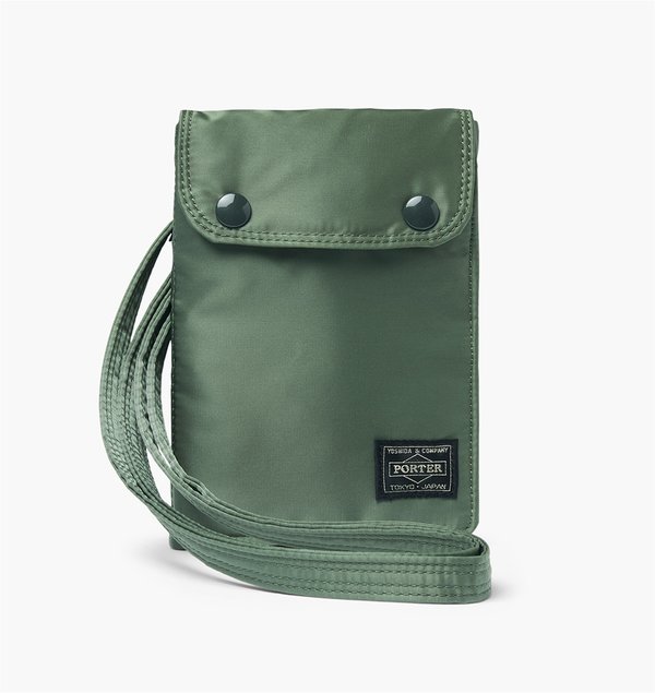Porter Tanker Nylon Travel Case - Sage Porter Tanker Nylon Travel Case - Sage