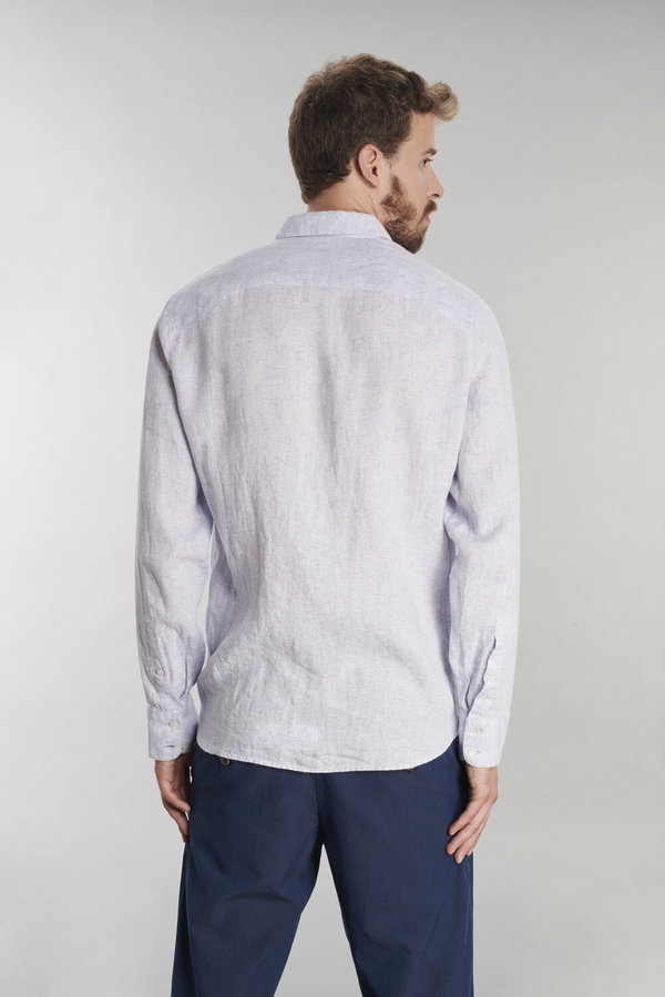 Delikatessen Feel Good Linen Shirt - Light Blue Delikatessen Feel Good Linen Shirt - Light Blue