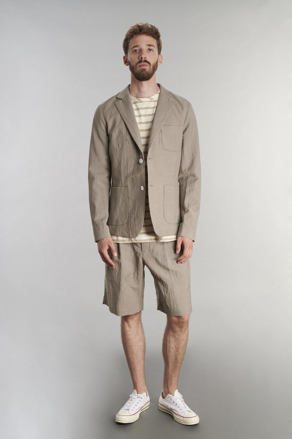 linen half jacket