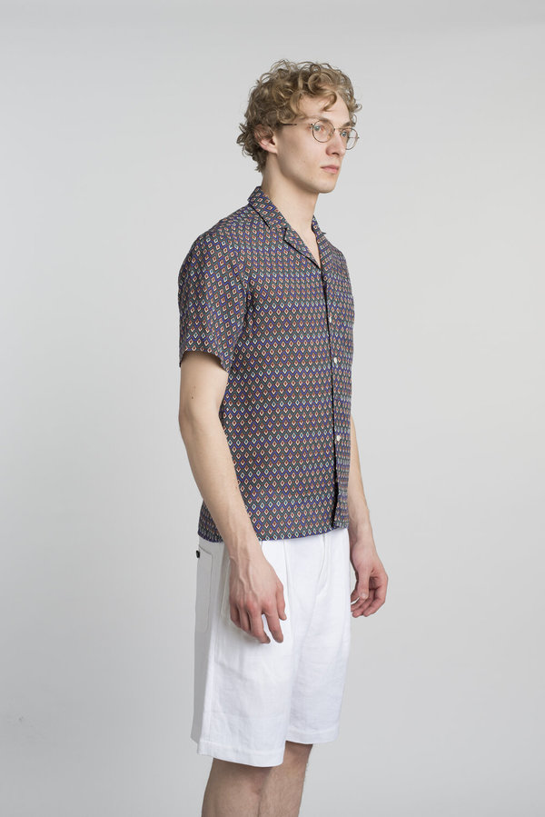 Delikatessen Finest Italian Linen Short Sleeve Shirt Delikatessen Finest Italian Linen Short Sleeve Shirt