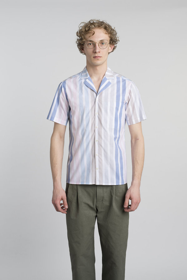 Delikatessen Finest Italian Cotton Short Sleeve Shirt Delikatessen Finest Italian Cotton Short Sleeve Shirt