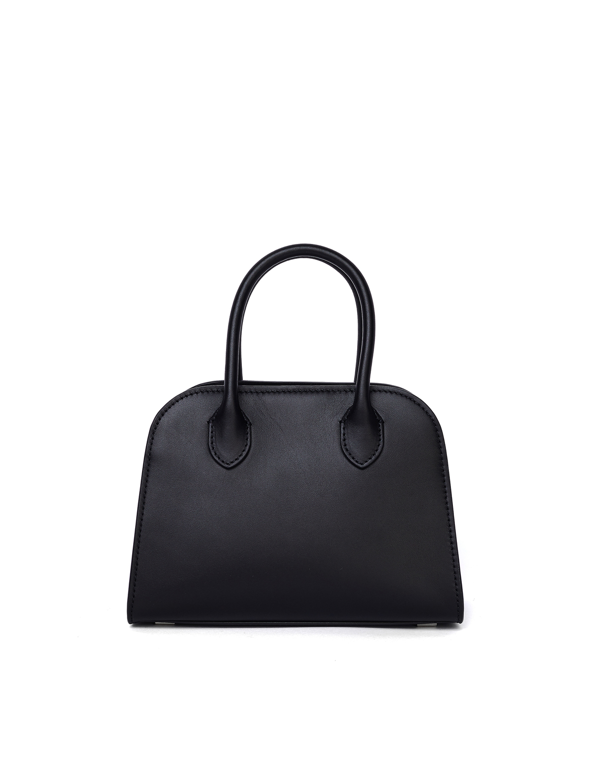 The Row Margaux 7,5 Leather Bag Black Garmentory