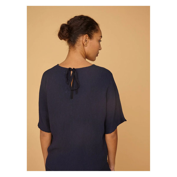 Raquel Allegra Oversized Shirt - Navy Raquel Allegra Oversized Shirt - Navy