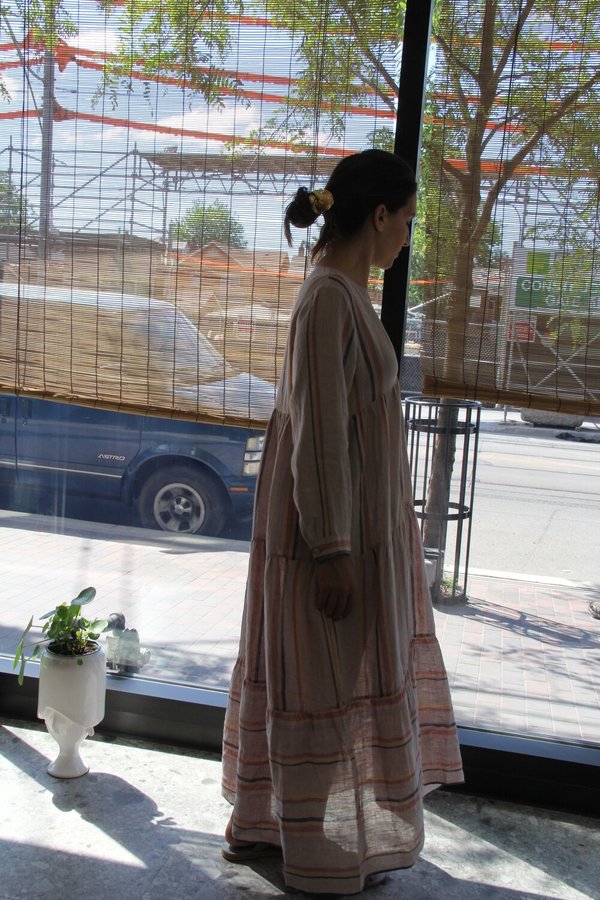 EKA Linen Erica Lilac Dress - Lilac EKA Linen Erica Lilac Dress - Lilac