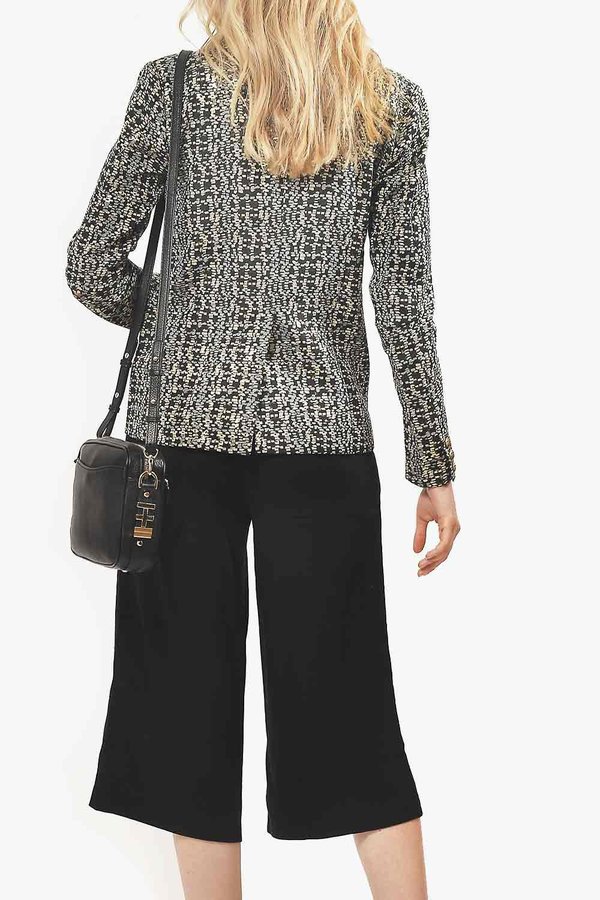 Primary New York Cutout Blazer - Metallic/Navy Primary New York Cutout Blazer - Metallic/Navy