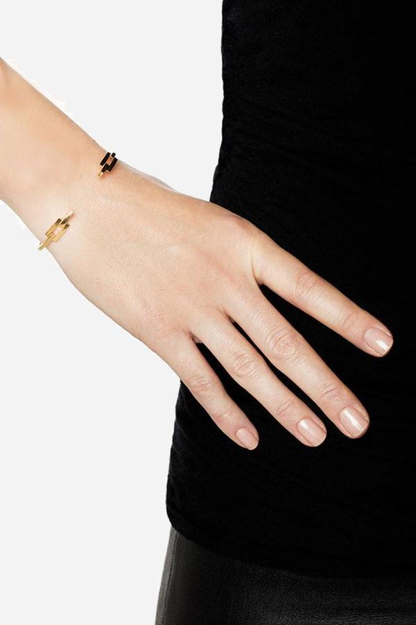 Maria Black Estelle Cuff Bracelet - gold Maria Black Estelle Cuff Bracelet - gold