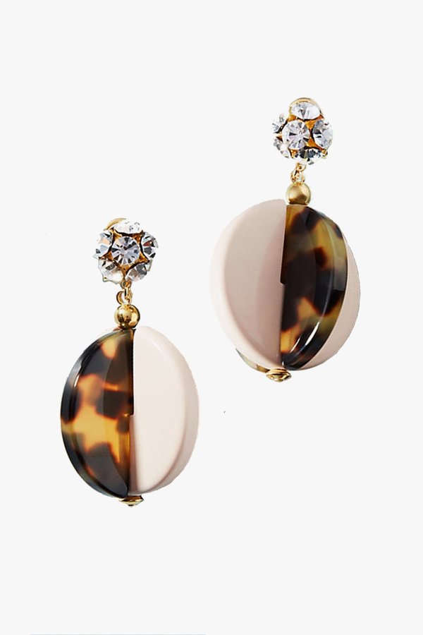 Rachel Comey Holt Earrings - Tortoise/Blush Rachel Comey Holt Earrings - Tortoise/Blush