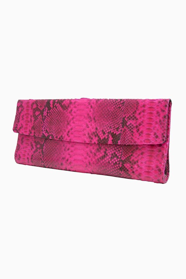 Primary New York Linear Clutch - Fuchsia Primary New York Linear Clutch - Fuchsia
