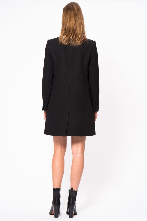 LOOKAST Mercer Wool Coat - Black LOOKAST Mercer Wool Coat - Black