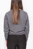 Maison Kitsune Parisienne Sweatshirt Black Melange - Thumbnail 4