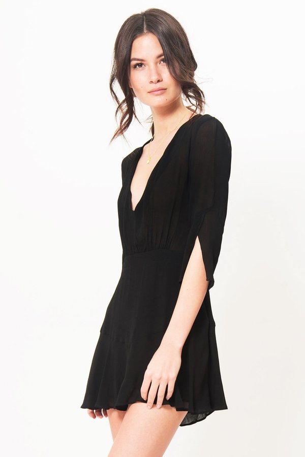 Pfeiffer Yolaine Mini Dress - Black Pfeiffer Yolaine Mini Dress - Black