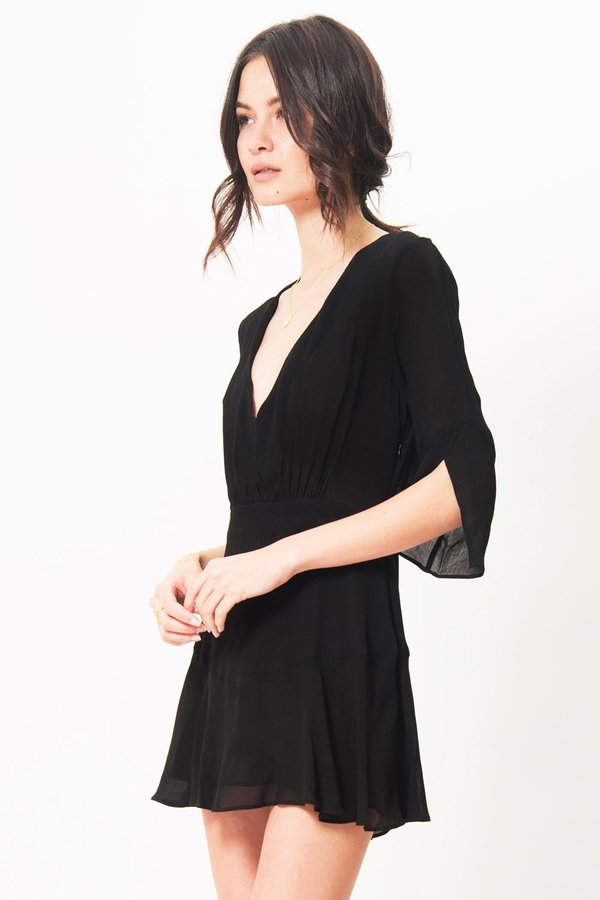 Pfeiffer Yolaine Mini Dress - Black Pfeiffer Yolaine Mini Dress - Black