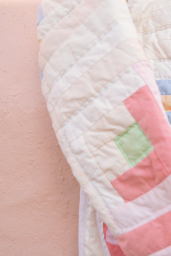 Jess Meany Sherbert Log Cabin Kalina Cocoon Coat Jess Meany Sherbert Log Cabin Kalina Cocoon Coat