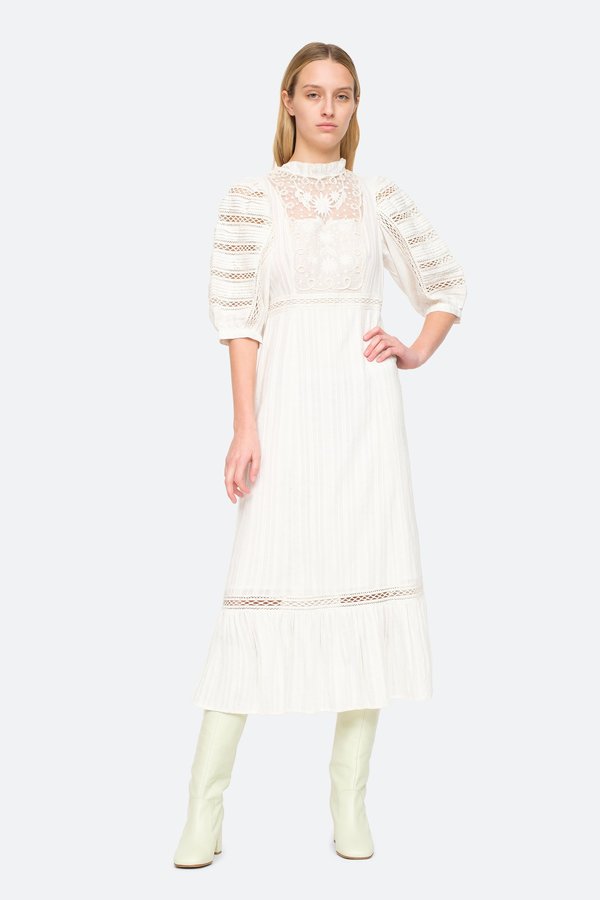 Sea NY Ona Dress - White Sea NY Ona Dress - White