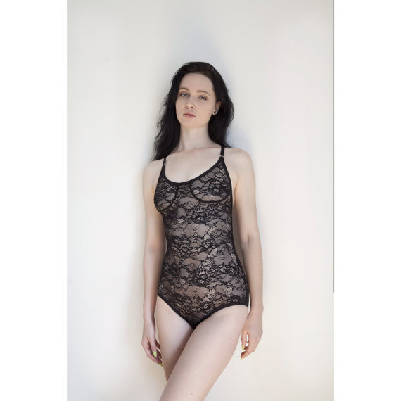 Bully Boy Greer Bodysuit (Black Lace) Bully Boy Greer Bodysuit (Black Lace)