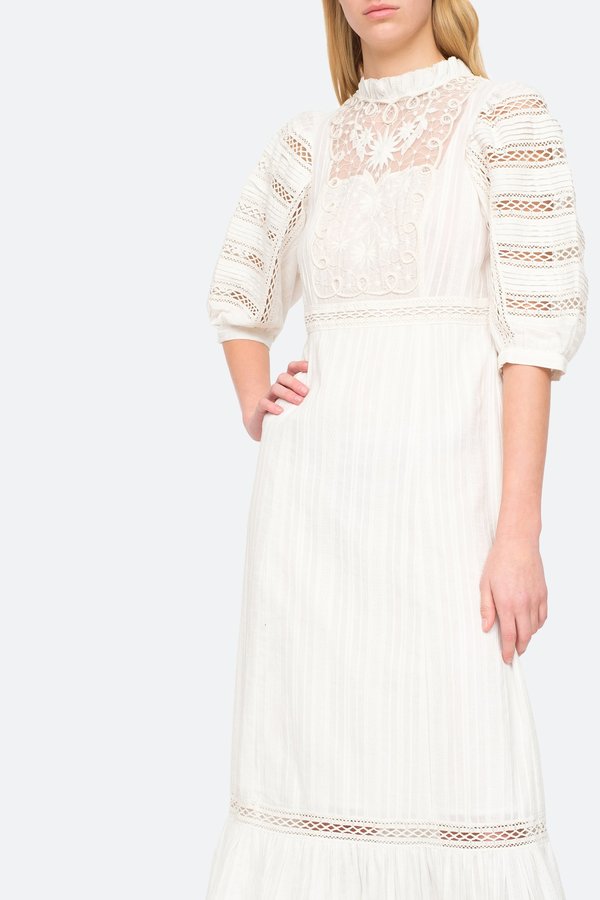 Sea NY Ona Dress - White Sea NY Ona Dress - White