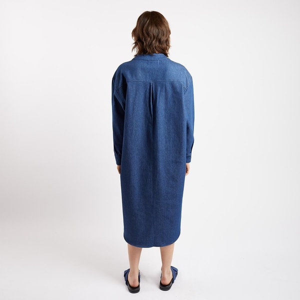 Kate Sheridan Ltd Relaxed Denim Slumber Shirt Dress Kate Sheridan Ltd Relaxed Denim Slumber Shirt Dress
