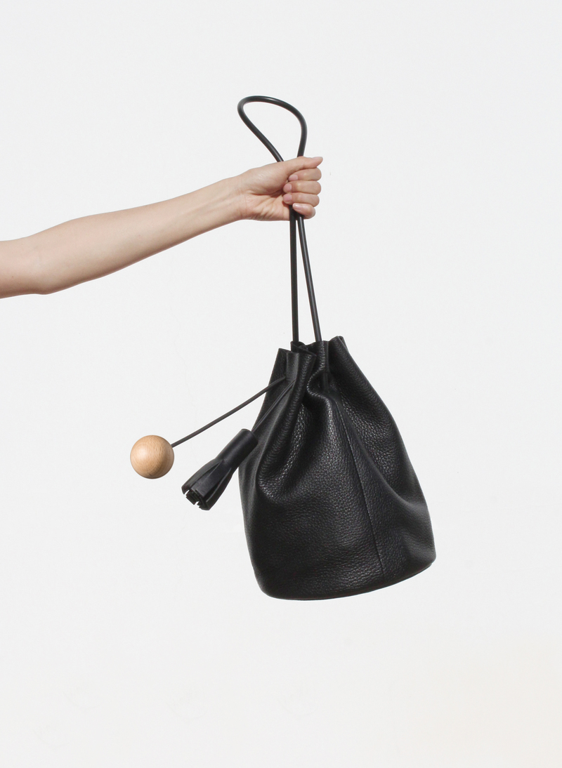 Building Block | Bucket in Pebbled Black