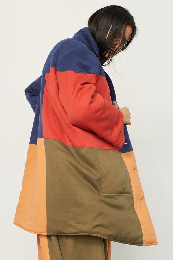 Mara Hoffman Mabel Coat - Multi/Colorblock Mara Hoffman Mabel Coat - Multi/Colorblock