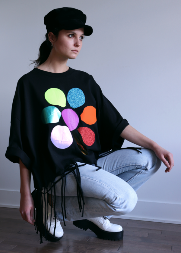 LB2 STUDIO Oversized Big Flower T-shirt LB2 STUDIO Oversized Big Flower T-shirt