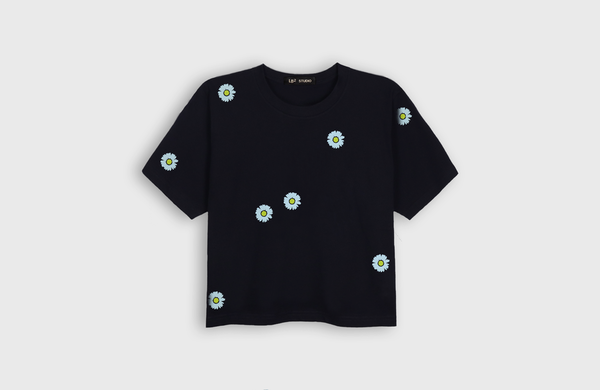 LB2 STUDIO Paquerette Crop T-shirt LB2 STUDIO Paquerette Crop T-shirt