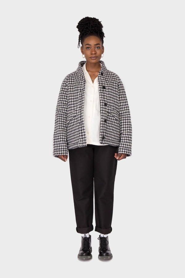 You Must Create Erkin Jacket - Black/Ecru You Must Create Erkin Jacket - Black/Ecru