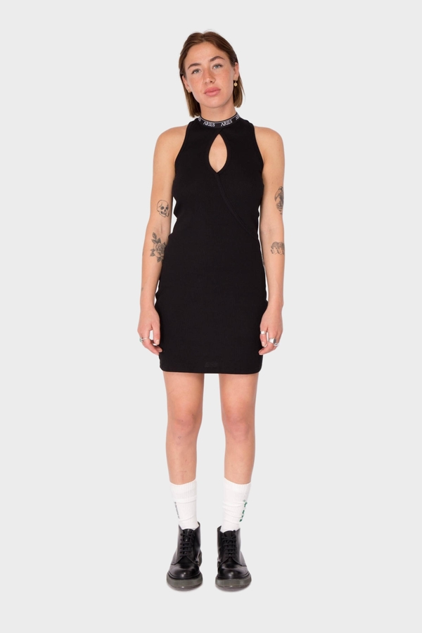 Aries Arise Keyhole Rib Dress Aries Arise Keyhole Rib Dress