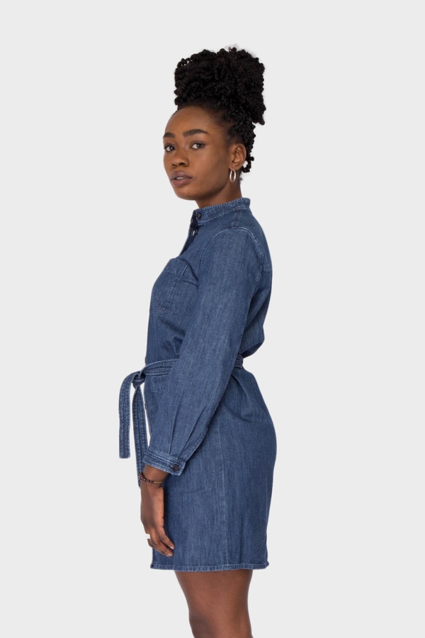 A.P.C. Robe Corine - Indigo A.P.C. Robe Corine - Indigo