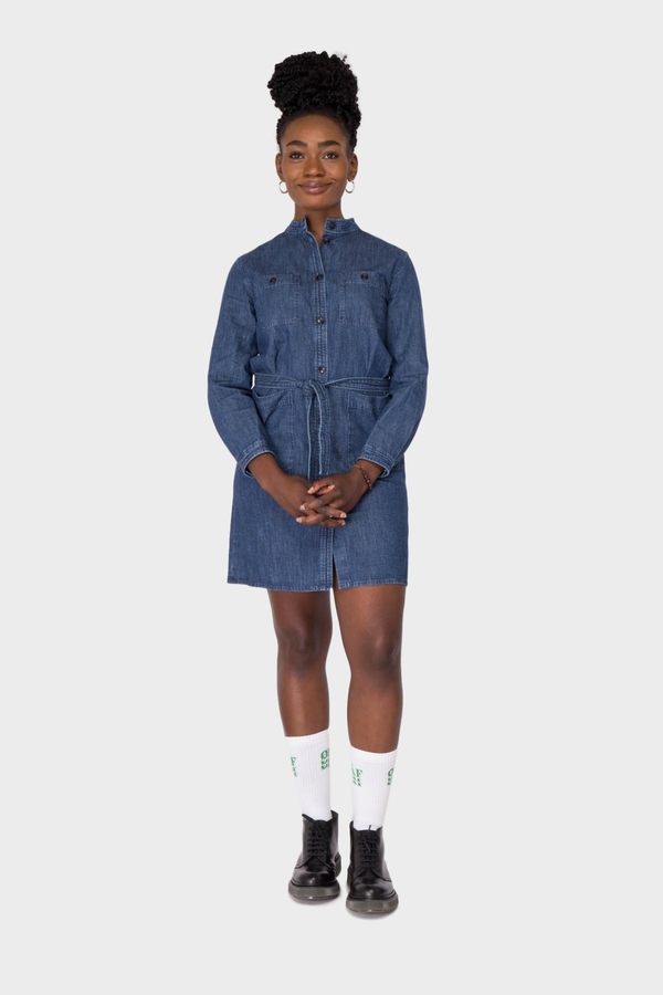 A.P.C. Robe Corine - Indigo A.P.C. Robe Corine - Indigo