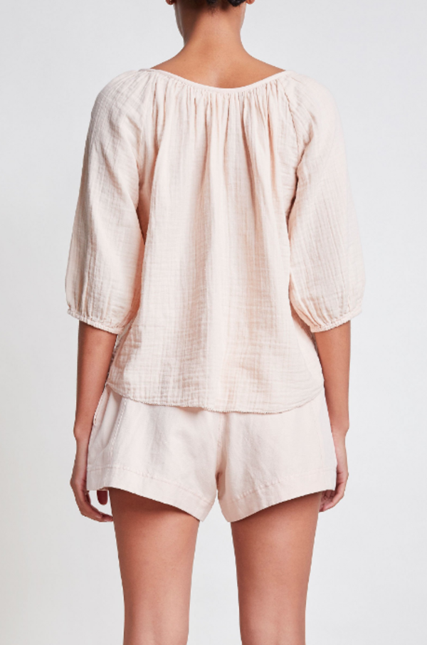 Apiece Apart Esa Long Sleeve Top - Blush Apiece Apart Esa Long Sleeve Top - Blush