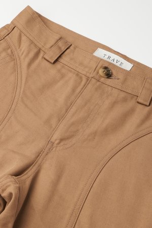 Trave Darcy Cinched Ankle Trouser - Blonde on Blonde Trave Darcy Cinched Ankle Trouser - Blonde on Blonde