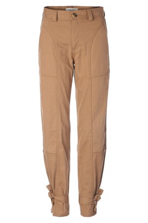 Trave Darcy Cinched Ankle Trouser - Blonde on Blonde Trave Darcy Cinched Ankle Trouser - Blonde on Blonde