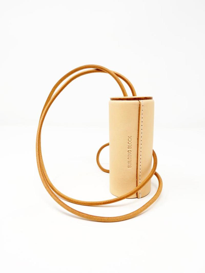 Building Block Cylinder Key Lanyard, Natural | Garmentory