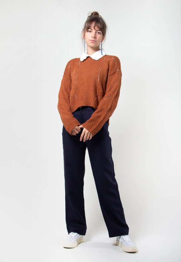 Native Youth Ellery Knit - Brown Native Youth Ellery Knit - Brown