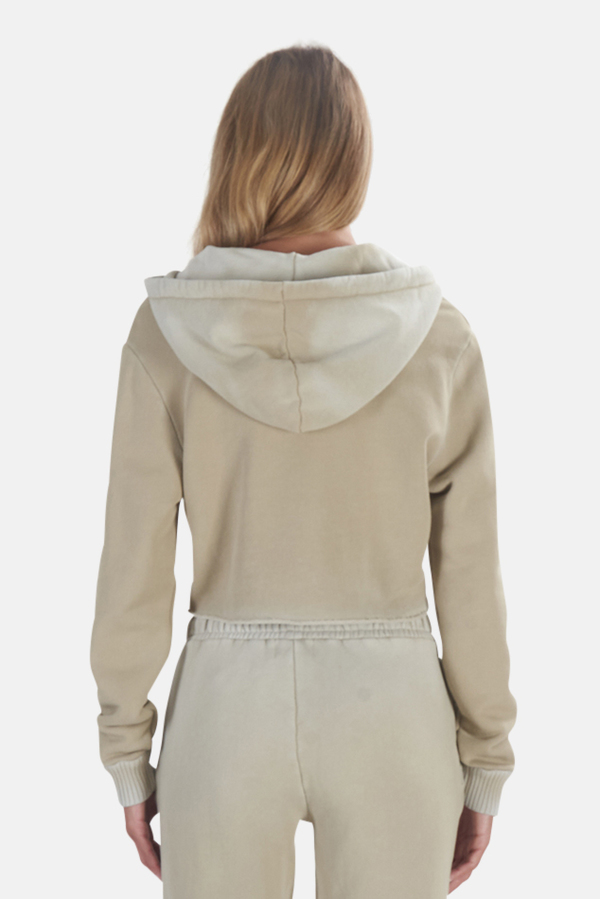 Cotton Citizen Brooklyn Crop Zip - Vintage Bonsai Cotton Citizen Brooklyn Crop Zip - Vintage Bonsai