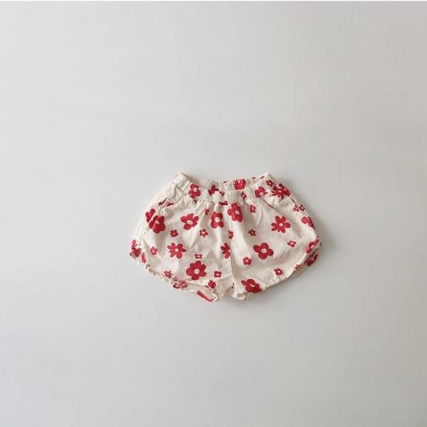 Kids Guno Anything Short - Ivory/Red Kids Guno Anything Short - Ivory/Red