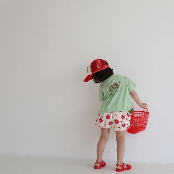 Kids Guno Anything Short - Ivory/Red Kids Guno Anything Short - Ivory/Red