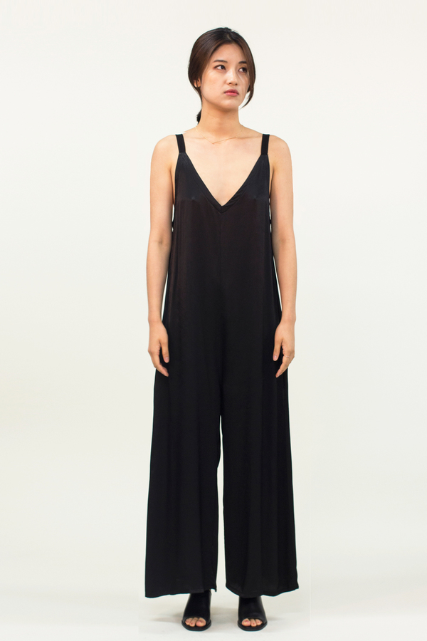 LACAUSA Santi Jumpsuit- Black LACAUSA Santi Jumpsuit- Black