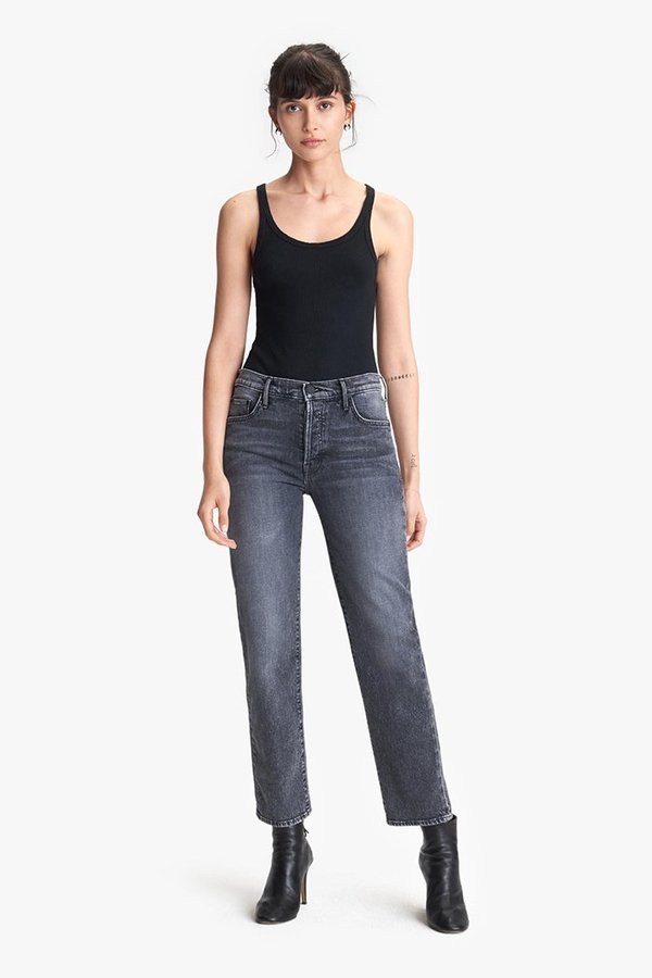 Mother Denim Saint Ankle Jeans - Midnight Races Mother Denim Saint Ankle Jeans - Midnight Races